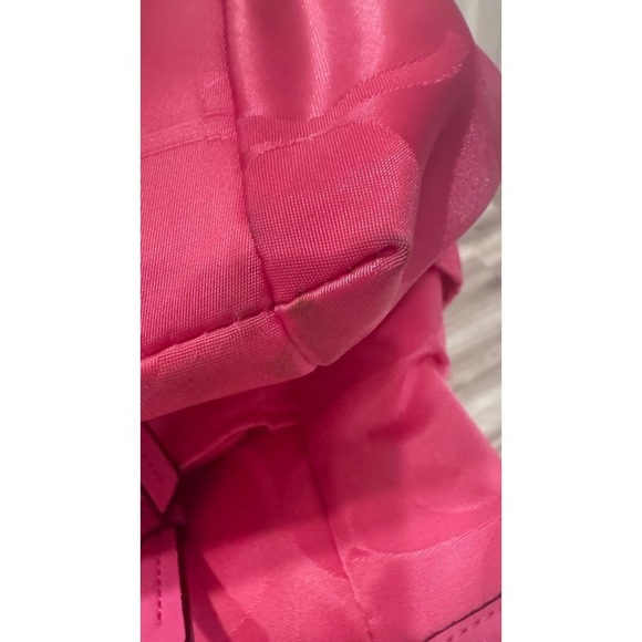 Coach Signature C Pink Nylon Shoulder Bag Convertible Strap12x16x6 preloved - Picture 6 of 13